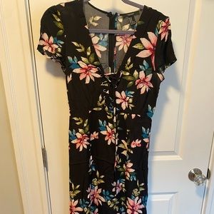 Floral maxi dress